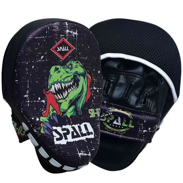 Boxing Pads Curved Focus Mitts PU Leather Training Pads  (SI-1255) | Ideal for All Surfaces, Kids & Adults | Match-Ready | Includes Pump & Needle | Durable & Long-Lasting Performance