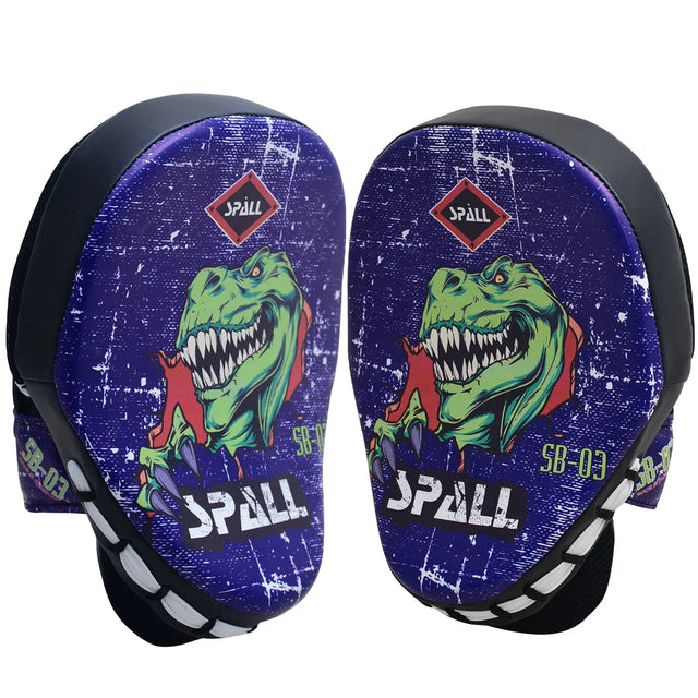 Boxing Pads Curved Focus Mitts PU Leather Training Pads  (SI-1255) | Ideal for All Surfaces, Kids & Adults | Match-Ready | Includes Pump & Needle | Durable & Long-Lasting Performance