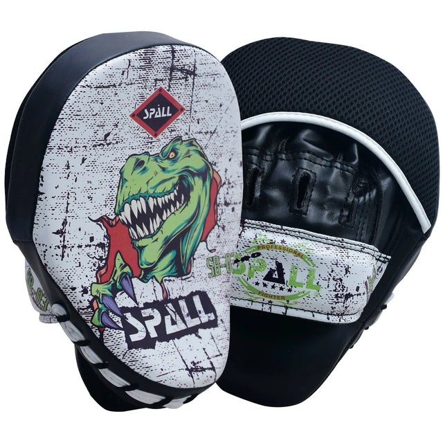 Boxing Pads Curved Focus Mitts PU Leather Training Pads  (SI-1255) | Ideal for All Surfaces, Kids & Adults | Match-Ready | Includes Pump & Needle | Durable & Long-Lasting Performance