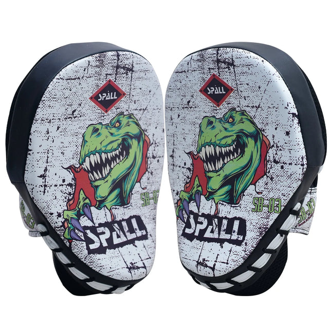 Boxing Pads Curved Focus Mitts PU Leather Training Pads  (SI-1255) | Ideal for All Surfaces, Kids & Adults | Match-Ready | Includes Pump & Needle | Durable & Long-Lasting Performance