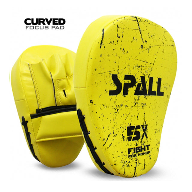 Focus Pad Hook Jab Mitts Boxing Pads Hand Target Gloves Training For MMA Kickboxing Pads Muay Thai Training Martial Arts Punch Mitts For Kids Men And Women | Ideal for All Surfaces, Kids & Adults