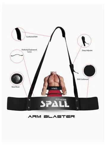 Spall Weight Lifting Arm Blaster Adjustable | Ideal for All Surfaces, Kids & Adults | Match-Ready | Includes Pump & Needle | Durable & Long-Lasting Performance
