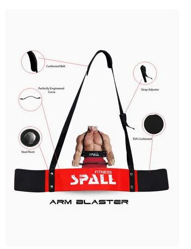 Spall Weight Lifting Arm Blaster Adjustable | Ideal for All Surfaces, Kids & Adults | Match-Ready | Includes Pump & Needle | Durable & Long-Lasting Performance