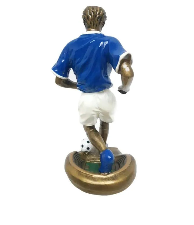 Football Trophy Resin Decoration Electroplating Ornaments Football Fans Souvenir(3361-A) | Ideal for All Surfaces, Kids & Adults | Match-Ready | Includes Pump & Needle | Durable & Long-Lasting Performance