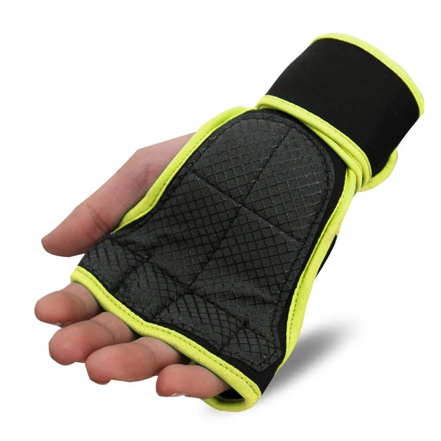 Half Finger Gym Weight Lifting Gloves Full Protection Workout Gloves For Gym Bike Training Fitness Dumbbell Pull Ups Exercise Breathable Super Lightweight(SI-6001) | Ideal for All Surfaces, Kids & Aduts