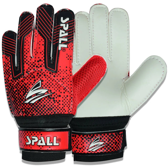 Goal Keeper Gloves Strong Grip With Finger Spine Double Wrist Protection Prevent Injuries For The Toughest Saves Goalie Training Gloves(GK-100) | Ideal for All Surfaces, Kids & Adults | Match-Ready