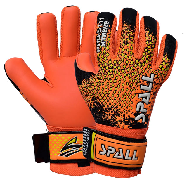 Goal Keeper Gloves For Football Adult Player Premium Quality Latex Palm And Back Hand Finger Spine Protection And Double Layer Goalie Gloves For Men Women Boys Girls(GK-345) | Ideal for All Surfaces