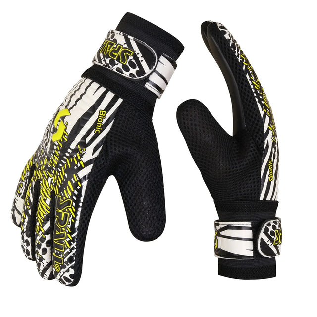 GoalKeeper Gloves Strong Grip For The Toughest Saves With Finger Spines To Give Splendid Protection To Prevent Injuries High Performance Pro Level For Men And Women(GK-120) | Ideal for All Surfaces