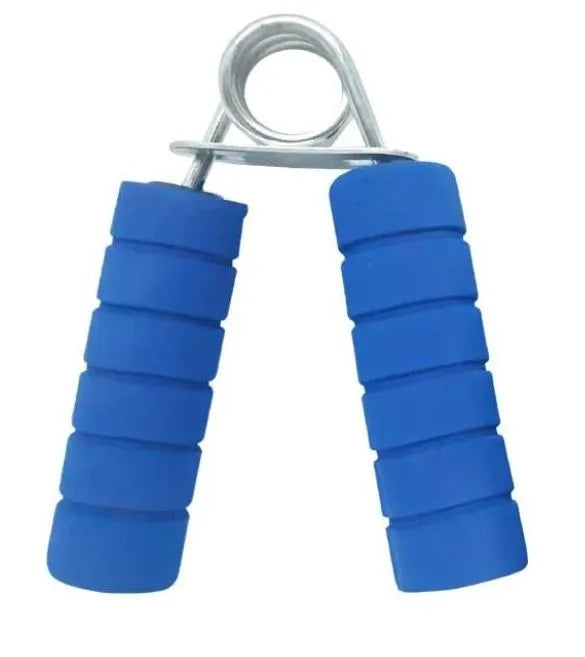 Foam Handle Grip Height 19cm /Width 15cm Blue For Body Exercise Forearm Muscle Finger Gripper Trainer Strength Set Fitness Equipment Sports Athletes And Musicians(2011) | Ideal for All Surfaces