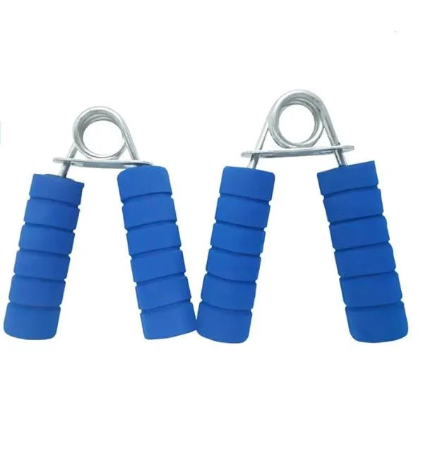 Foam Handle Grip Height 19cm /Width 15cm Blue For Body Exercise Forearm Muscle Finger Gripper Trainer Strength Set Fitness Equipment Sports Athletes And Musicians(2011) | Ideal for All Surfaces