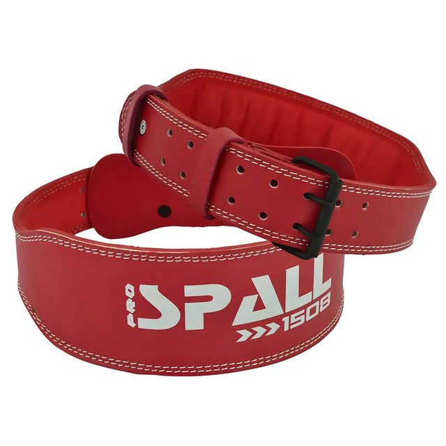 Weight Lifting Leather Belt For Fitness Exercise Barbell Protector Bodybuilding Muscle Powerlifting Squat Gym Heavy Duty Training Perfect For Men And Women | Ideal for All Surfaces, Kids & Adults