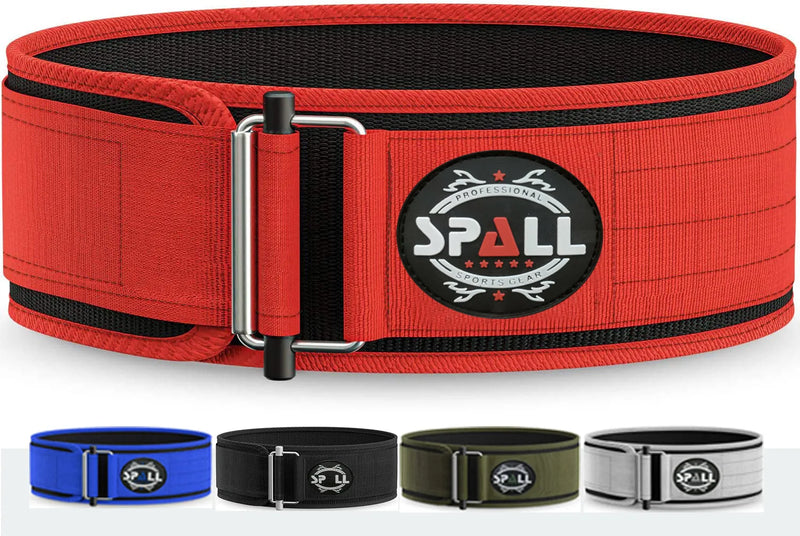 Weight Lifting Belt For Gym Fitness Workouts Weight Lifting Power Lifting Squats Exercise Cross Training Back Support And Injury Prevention For Men And Women | Ideal for All Surfaces, Kids & Adults