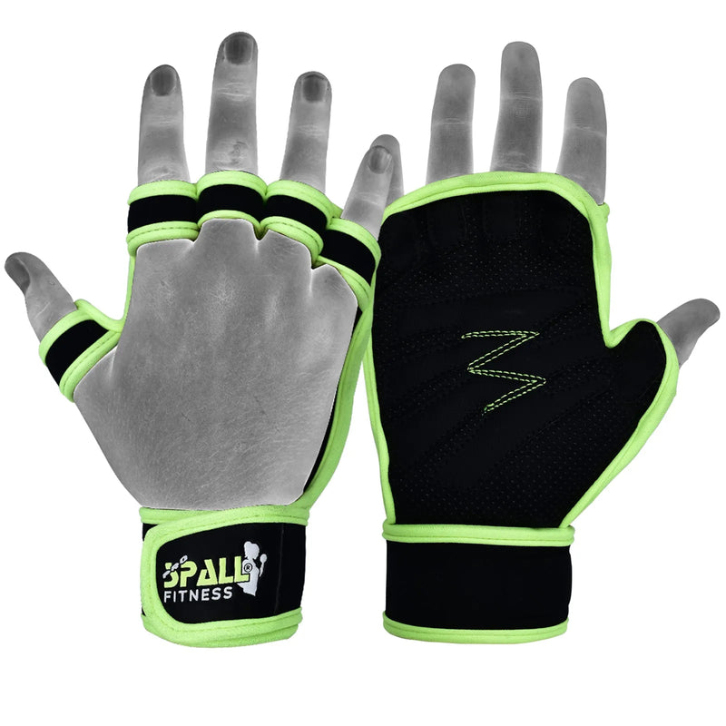 Ladies Weight Lifting Gloves For Fitness Powerlifting Gym Exercise Perfect For Training(SI-4084) | Ideal for All Surfaces, Kids & Adults | Match-Ready | Includes Pump & Needle | Durable & Long-Lasting Performance