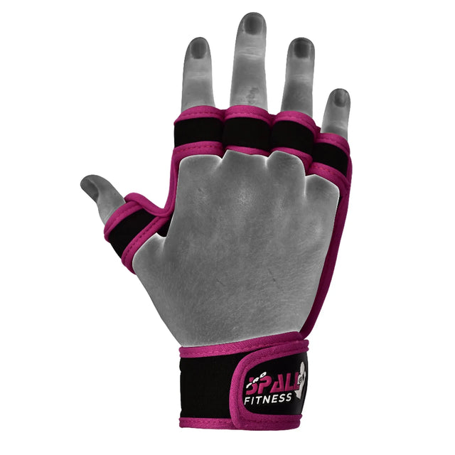Ladies Weight Lifting Gloves For Fitness Powerlifting Gym Exercise Perfect For Training(SI-4084) | Ideal for All Surfaces, Kids & Adults | Match-Ready | Includes Pump & Needle | Durable & Long-Lasting Performance