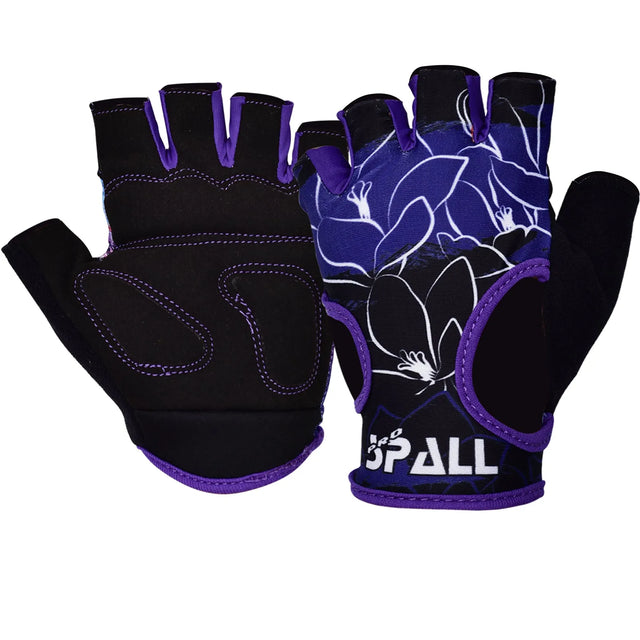 Half Finger Ladies Weight Lifting Gloves For Workout Hanging Pull Ups Cycling Fitness Bodybuilding Weightlifting Training Outdoor And Indoor Sports Ideal For Women(SI-4081) | Ideal for All Surfaces