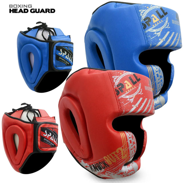 Boxing Head Gear Durable Fielder Premium Sports Accessories For Indoors And Outdoors For Sparring Grappling Martial Arts Kickboxing Taekwondo Karate(SI-1129) | Ideal for All Surfaces, Kids & Adults