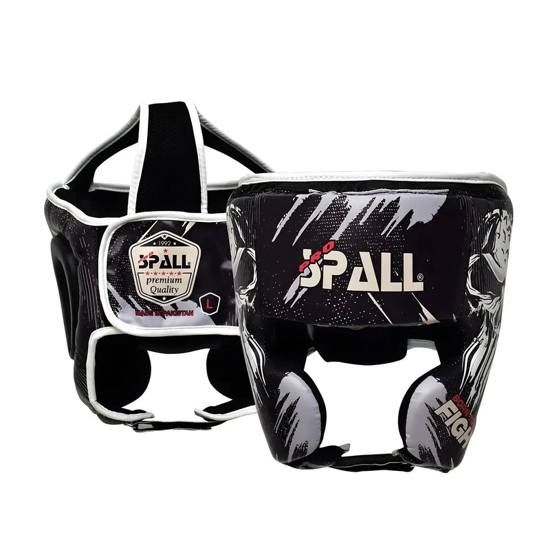 Boxing Head Guard S M L XL Blue Red Black for MMA Muay Thai Taekwondo Fighting Kickboxing Karate BJJ Wrestling Martial Arts Sparring Training Perfect For Men and Women By SPALL(SI-1374)