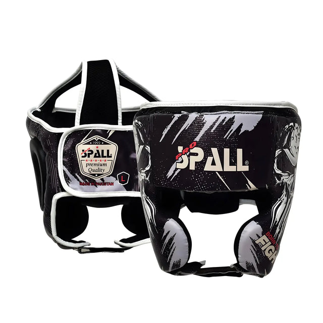 Boxing Head Guard S M L XL Blue Red Black for MMA Muay Thai Taekwondo Fighting Kickboxing Karate BJJ Wrestling Martial Arts Sparring Training Perfect For Men and Women By SPALL(SI-1374)