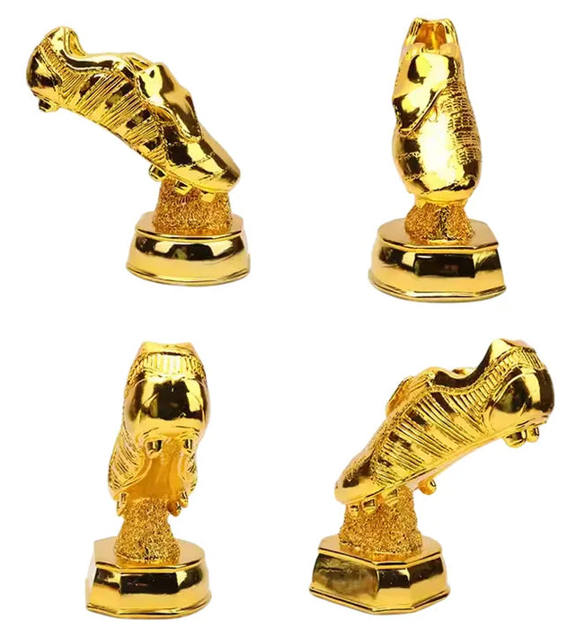 Golden Football Boot Trophy ? Soccer Achievement Award 5510-2526 | Ideal for All Surfaces, Kids & Adults | Match-Ready | Includes Pump & Needle | Durable & Long-Lasting Performance