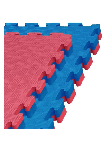 Exercise Mat for Tumbling, MMA, Martial Arts, Gymnastics, Judo, Stretching, Core Workouts 4cmX100cmX100cm | Ideal for All Surfaces, Kids & Adults | Match-Ready | Includes Pump & Needle | Durable & Long-Lasting