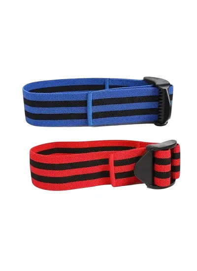 Boost Your Muscle Growth and Bodybuilding Performance with Blood Flow Restricted Bands | Ideal for All Surfaces, Kids & Adults | Match-Ready | Includes Pump & Needle | Durable & Long-Lasting Performance