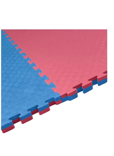 Exercise Mat for Tumbling, MMA, Martial Arts, Gymnastics, Judo, Stretching, Core Workouts 4cmX100cmX100cm | Ideal for All Surfaces, Kids & Adults | Match-Ready | Includes Pump & Needle | Durable & Long-Lasting