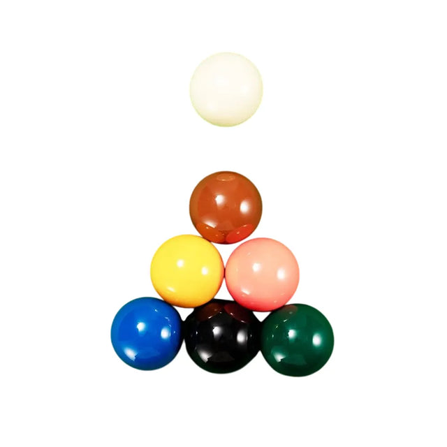 Snooker Ball Snooker Ball Set 2 1/16 Inch Complete 22 Ball Set | Ideal for All Surfaces, Kids & Adults | Match-Ready | Includes Pump & Needle | Durable & Long-Lasting Performance
