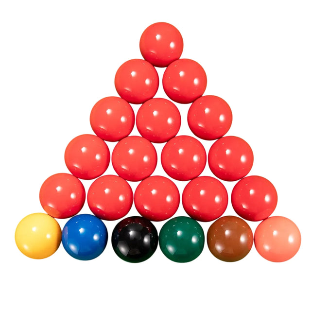 Snooker Ball Snooker Ball Set 2 1/16 Inch Complete 22 Ball Set | Ideal for All Surfaces, Kids & Adults | Match-Ready | Includes Pump & Needle | Durable & Long-Lasting Performance