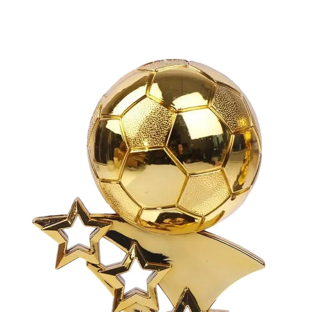 Soccer Competition Golden Ball Awards Trophy New Plastic Model Winner Award Trophy Craft Souvenirs Excellent Player Award Soccer Trophie Award Prize | Ideal for All Surfaces, Kids & Adults | Match-Ready