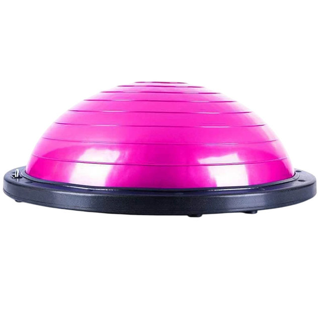 Half Balance Ball Trainer, Half Yoga Exercise Ball with Resistance Bands and Foot Pump, Balance Trainer for Stability Training, Strength Exercise Fitness, Home Gym Workout Equipment | Ideal for All Surface, Kids and Adults