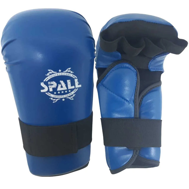 Karate Gloves For Punching Bag Professional Thumb Elastic Artificial Leather Material Fighting Practice Coaching Training Mitts Ideal For Men And Women(SI-1051) | Ideal for All Surfaces, Kids & Adults
