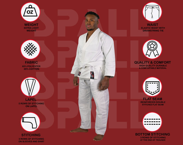 Karate Gi Suit 960 | Ideal for All Surfaces, Kids & Adults uniform| Match ready | Durable & Long-Lasting Performance
