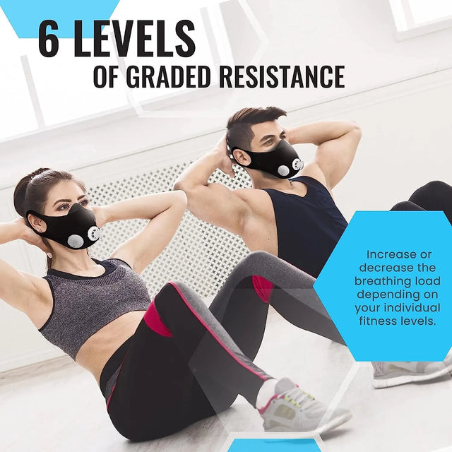 Spall Training Mask Elevation For Endurance Increase Your Sports Performance Endurance Weight Lifting Workout Running Altitude Mask Fitness Running | Ideal for All Surfaces, Kids & Adults | Match-Ready