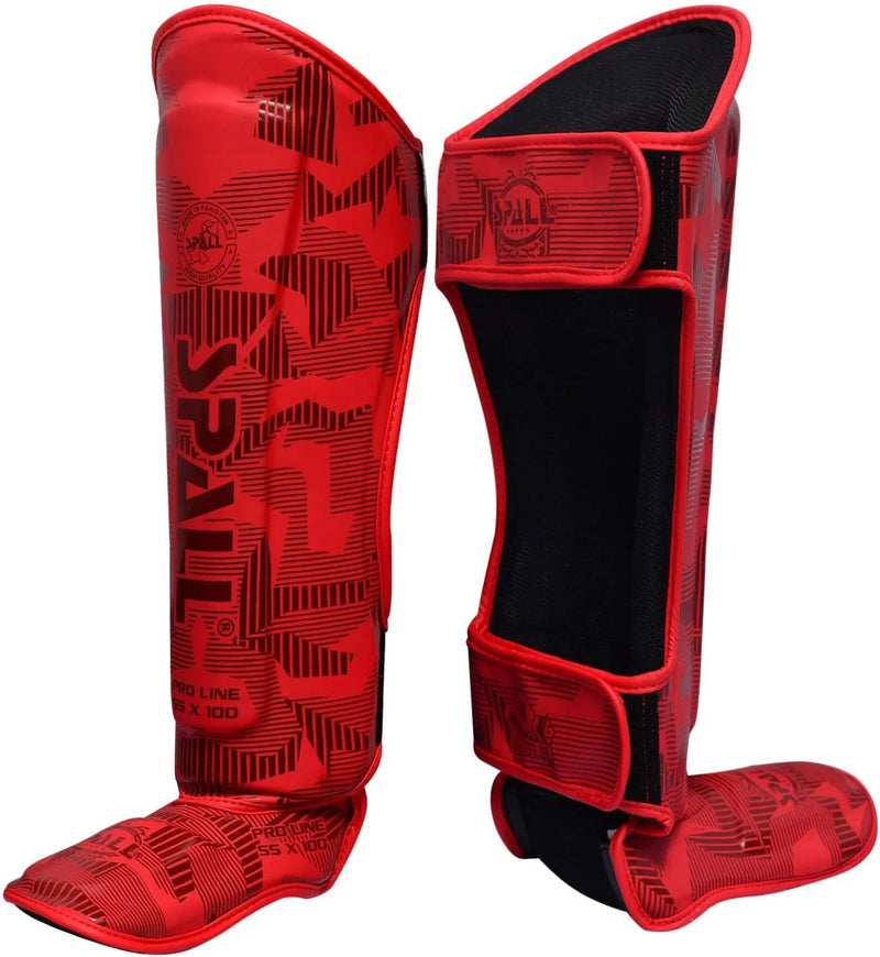 Shin Guard Ideal Fit And Padding Leg Shin Protection For Martial Arts Sparring Kickboxing Karate Boxing Gear And Other Combat Sports Training For Men And Women(SI-1382) | Ideal for All Surfaces