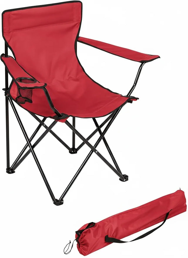 Spall Folding Camping Chair Portable Outdoor Chair for Camping Fishing Beach and Picnic with Cup Holder