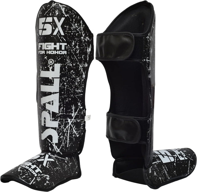 Shin In Step Guards S M L XL White Black Green Blue Red F.Green Orange For Martial Arts Muay Thai Sparring Kickboxing Taekwondo Karate And Boxing Gear(SI-1380) | Ideal for All Surfaces, Kids & Adults