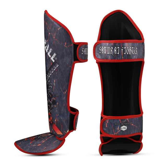 Shin Instep Samurai For Professionals And Beginners (SI-1398) | Ideal for All Surfaces, Kids & Adults | Match-Ready | Includes Pump & Needle | Durable & Long-Lasting Performance