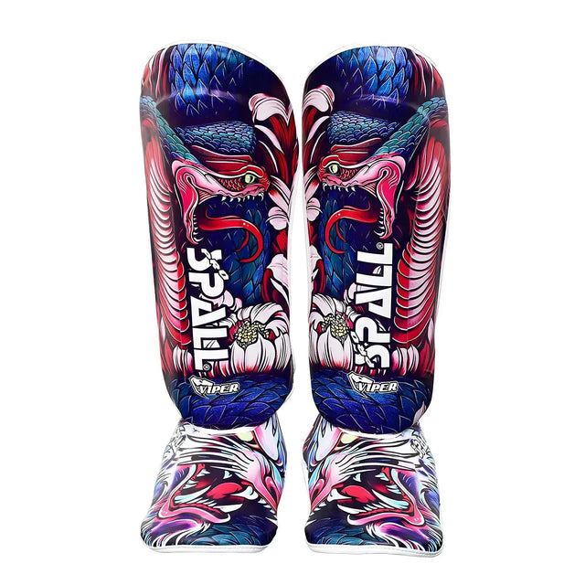 Shin Instep Guards Multi For Martial Arts Karate Judo Sparring Kickboxing Boxing BJJ Training Equipment For Men And Women(SI-1354) | Ideal for All Surfaces, Kids & Adults | Match-Ready | Includes Pump