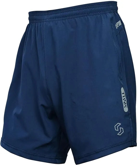 Running Shorts With Two Zipper Pockets Lightweight Quick Dry Shorts Naturally Breathable and cool Not Tight Essential for Sports and Fitness | Ideal for All Surfaces, Kids & Adults | Match-Ready