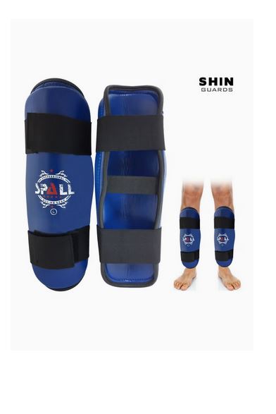 Shin Guards for Taekwondo Martial Arts MMA Foot Protective Gear Protector Sparring(SI-1134) | Ideal for All Surfaces, Kids & Adults | Match-Ready | Includes Pump & Needle | Durable & Long-Lasting Performance