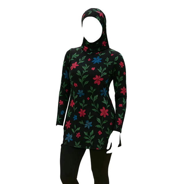 Women’s Islamic Full Coverage Swimwear – Modest Swimming Costume – Available in Black & Blue