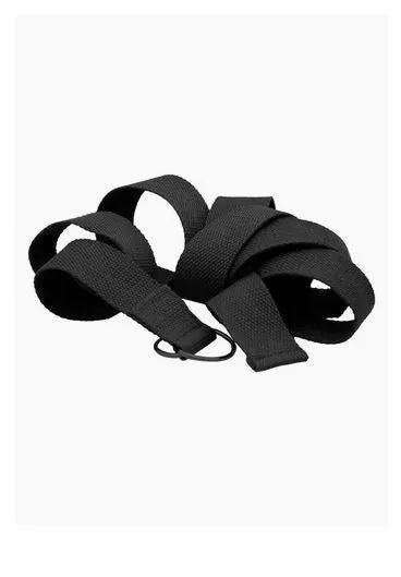 Spall Yoga Strap Stretch Band With Adjustable Metal D Ring Buckle Loop Exercise And Fitness Stitching For Yoga Pilates Physical Therapy Dance Gym Workouts | Ideal for All Surfaces, Kids & Adults