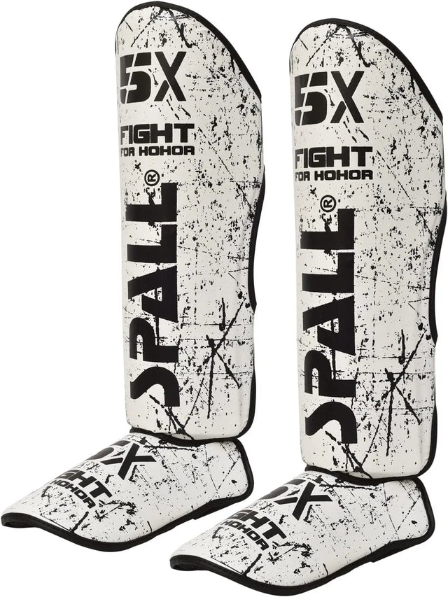 Shin In Step Guards S M L XL White Black Green Blue Red F.Green Orange For Martial Arts Muay Thai Sparring Kickboxing Taekwondo Karate And Boxing Gear(SI-1380) | Ideal for All Surfaces, Kids & Adults