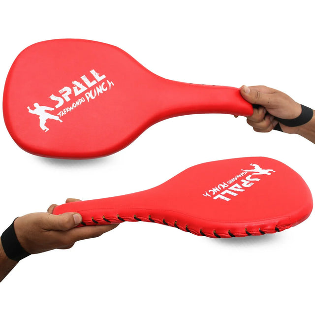Taekwondo Hand Racket Strike Floppy Pad Kick Target Karate Kickboxing Paddle MMA | Ideal for All Surfaces, Kids & Adults | Match-Ready | Includes Pump & Needle | Durable & Long-Lasting Performance