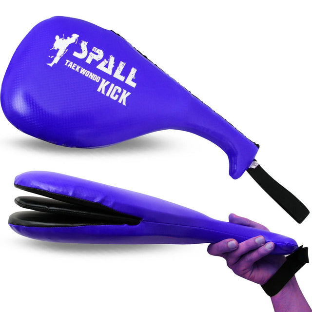 Taekwondo Hand Racket Strike Floppy Pad Kick Target Karate Kickboxing Paddle MMA | Ideal for All Surfaces, Kids & Adults | Match-Ready | Includes Pump & Needle | Durable & Long-Lasting Performance