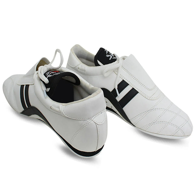 Boxing Shoes White For Professionals And Beginners (SI-1321) | Ideal for All Surfaces, Kids & Adults | Match-Ready | Includes Pump & Needle | Durable & Long-Lasting Performance