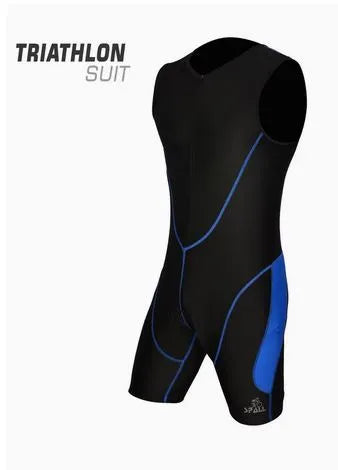 Unisex Triathlon tri suit compression running swimming cycling skin tight Padded(SI-1004) | Ideal for All Surfaces, Kids & Adults | Match-Ready | Includes Pump & Needle | Durable & Long-Lasting Performance