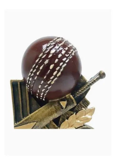 Cricket Trophy Height 14 cm Width 9 cm Depth 3 cm Brown For Sports Tournaments Ceremony Competitions Home Decoration Champions League Appreciation Gift Sport Awards | Ideal for All Surfaces, Kids & Adults