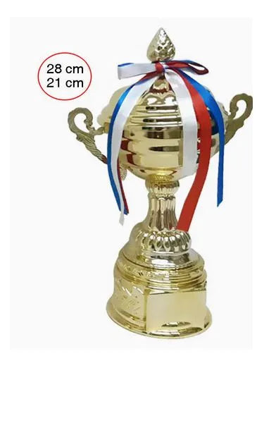 Trophy Set Of Three Resin Decoration Electroplating crafts Ornaments | Ideal for All Surfaces, Kids & Adults | Match-Ready | Includes Pump & Needle | Durable & Long-Lasting Performance