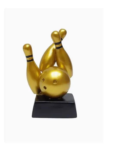 Trophy With Resin Decoration Electroplating Ornament | Ideal for All Surfaces, Kids & Adults | Match-Ready | Includes Pump & Needle | Durable & Long-Lasting Performance
